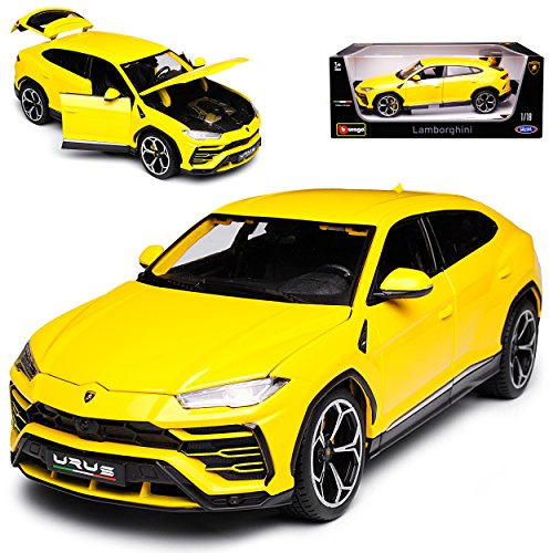 Lamborgihini Urus SUV Gelb Ab 2017 1/18 Burago Modell Auto