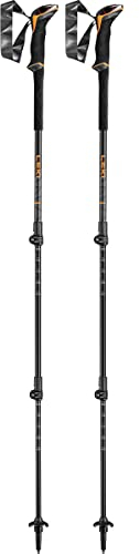 LEKI Makalu Lite Stöcke, orange-Black-Dark Anthracite, 100-135cm