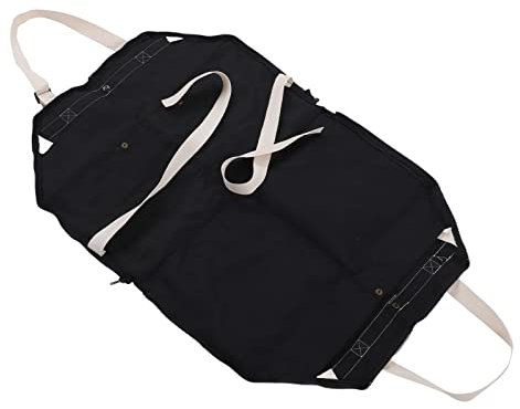 Cyrank Werkzeug-Arbeitsschürze, Oxford-Stoff Und Baumwolle, Verstellbare Gartenschürze, Werkzeugtasche, Organizer, Holzbearbeitungsschürze, Mehrzweck-Werkzeugtasche Für Den Außenbereich