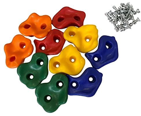 Klettersteine Kletterwand Boulderwand für Spielturm 30 Stück