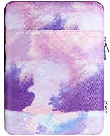 TiMOVO 9-11 Tablet-Schutztasche, Aquarell Lila | Passend für iPad 11 A16 2025 / 10,9/10,2 / Air 11 5./4. Gen / Galaxy Tab A9+/A11 Plus 11, für Smart Keyboard