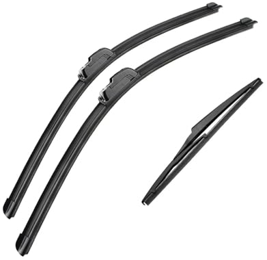 Tergicristallo auto 3PZ 24+16+12 Spazzole tergicristallo anteriori posteriori Tagliacristalli per parabrezza, per TOYOTA RAV4 XA30 2005-2012