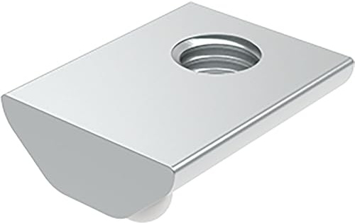 Fath Nutensteine M6 passend zu Item System Profilschiene Nut 8 - Nutenstein mit Federkugel, Stahl verzinkt - 10 Stück