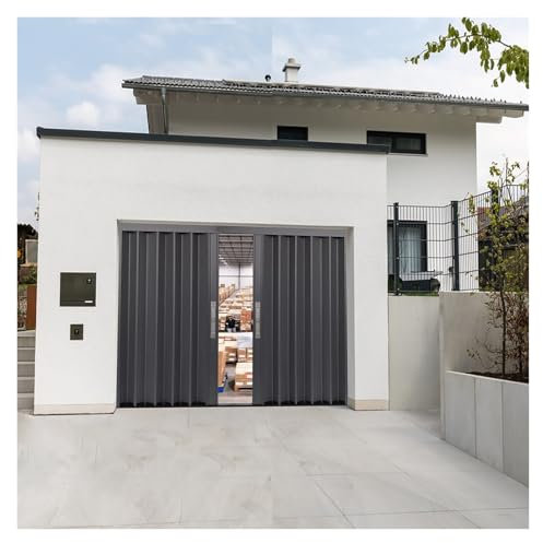 HDYZJQ Falttür Passen Sie Akkordeontür, Verschließbare Falttüren Mit Aluminiumrahmen, Multifold-Schiebetür Für Den Außenbereich An(72x80in/182.9x203.2cm)