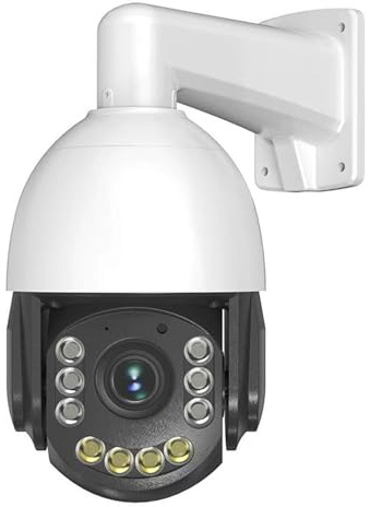 KKENZA Telecamera IP PTZ Speed ​​Dome Poe Absolute Move 4K 8MP Zoom 300X IVM4200 P2P IMX415 SD 256 GB(4K 8MP 15ps Poe)