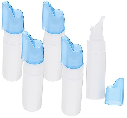 Gatuida 5pezzi Nebulizzatore Nasale Ricaricabile Flaconi Spray Nasali Mini Flacone Nebbia Fine Flacone Di Plastica