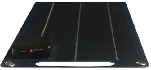 Panneau Solaire Camping - Chargeur de Smartphone pour Extérieur 100W | Batterie Externe Étanche pour Voyage Camping Randonnée Bateau Caravande