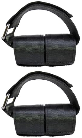 Lodoot 1 paio di manubri per fitness Tibialis Trainer cinturino per piedi regolabile alla caviglia pesi cinghia per gambe muscoli allenamento di forza cinghie per manubri