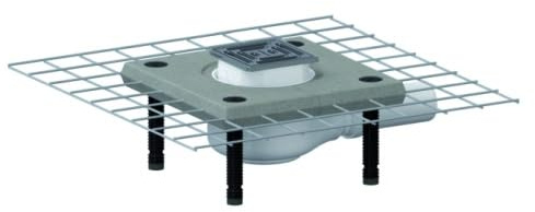 Dallmer on The Floor Drain ceradrain 48 VC 10 DN 50, 100 x 100 mm 514 066