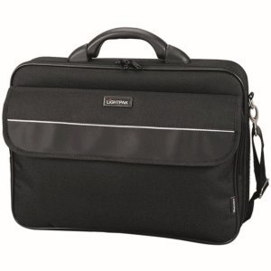Lightpak Elite L Koffer schwarz – Taschen von Laptops (Koffer, schwarz, Polyester, 420 x 300 x 65 mm, 430 x 310 x 100 mm)