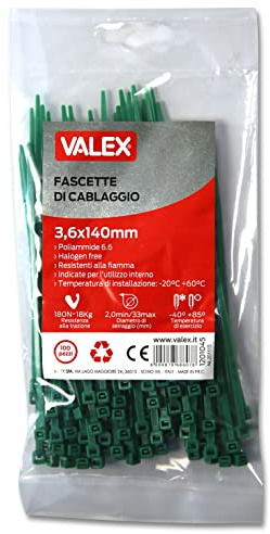 Valex Green Cable Ties