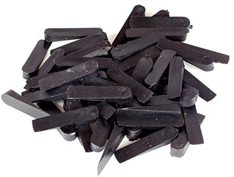 Fliesenkeile Plastik 30 x 6 x 0,0-5,0 mm/Btl a 250 Stück