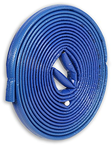 NMC 10m PE-Rohrisolierung rund mit Schutzhaut blau DN 20-22mm - Isolierstärke 4mm