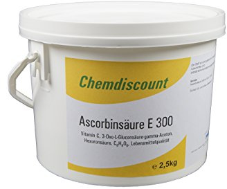 2,5kg Ascorbinsäure (Vitamin C), Lebensmittelqualität E300
