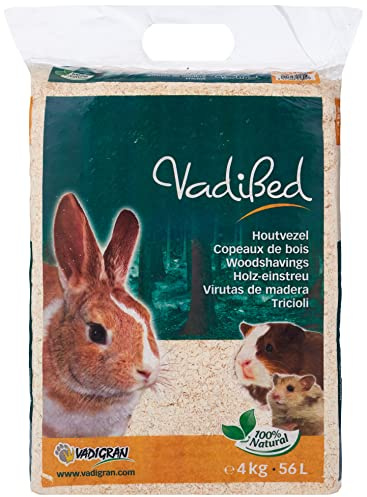 Vadibed, Trucioli di legno per piccoli animali, 4 kg