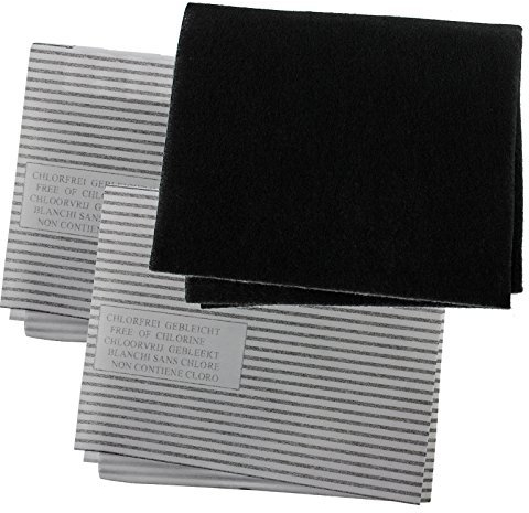SPARES2GO Cooker Hood Carbon Grease Filter Kit for Cooke & Lewis Kitchen Extractor Fan Vent