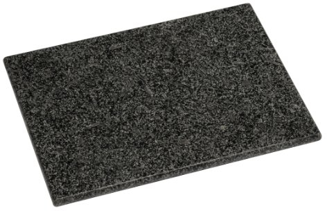 Premier Housewares Speckled Granite Chopping Board - 40 x 30 cm, Black