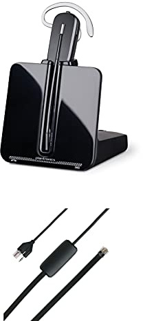 Plantronics CS 540A CS500 Headset konvertierbar drahtlos DECT inkl. APS-11 Electronic Hook Switch
