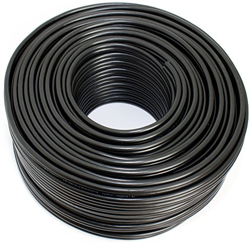 Lautsprecherkabel schwarz 2X 4,00mm² 50M Ring