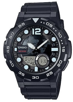 Casio Men's Water Resistant Watch AEQ-100W-1AV