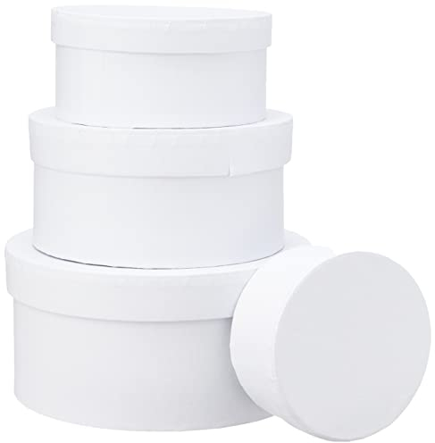 264010 Round Boxes D:8+10+12+14cm H:4+5+6+