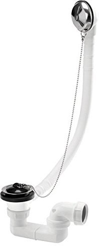 Nicoll 0203002 Vidange de baignoire chainette avec Siphon B202