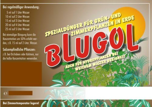 Blugol Erd-Grünpflanzen-Dünger von Blugol - verschiedene Größen (1000ml)