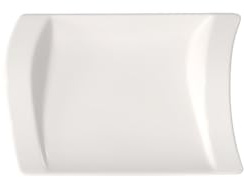 Villeroy & Boch – Newwave Beilagenplatte Rechteckig Weiß Für Vorspeisen Und Desserts, Spülmaschinenfest, Mikrowellensicher, Servierplatte, Serviergeschirr Für Buffet, Premium Porzellan | Premium Porzellan, Made in Germany, spülmaschinengeeignet, mikrowellengeeignet