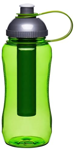 Sagaform Picnic Trinkflasche, Kunststoff, grün, 22 x 7 x 7 cm