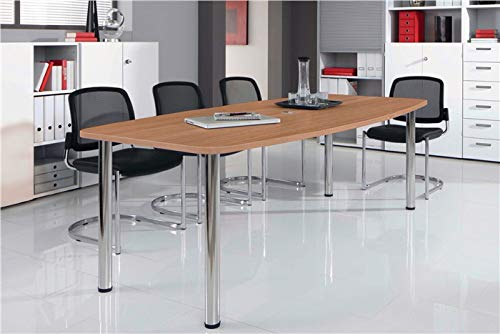 Konferenzt.Chrom 220cm N.Baum Kt22c/n