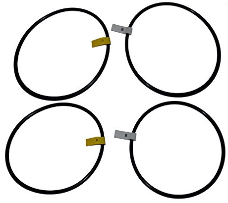 Captain O-Ring - OR-34 / OR-34A (2 Pack) Replacement O-Rings for Culligan and Ace Filters (2 Sets, 4 O-Rings)