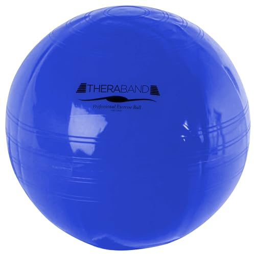 Original TheraBand® Exercise Balls, Designed for Core Strength Training and Stability Based Exercises, 75cm, Blue