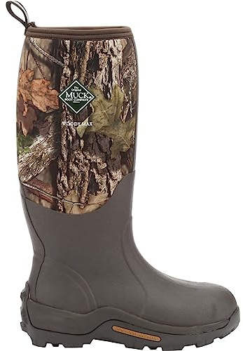 MUCK Men's Mossy Oak® Break Up Country™ Woody Max Boot, Brown, Size 12(M)