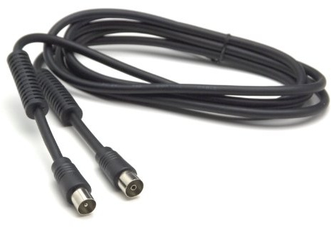 G&BL Câble d'antenne numérique mâle/Femelle avec Adaptateur mâle 3 m