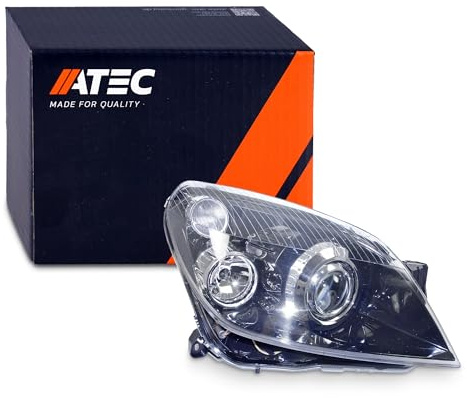 ATEC Germany 1x Bi-Xenon ScheinweferHauptscheinwerfer vorne rechts D2S / H7 Frontscheinwerfer mit Stellmotor für Leuchtweiteregulierung, Kompatibel mit OPEL ASTRA H (A04)