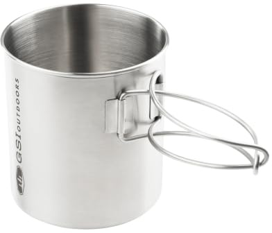 GSI Outdoors - Edelstahlbecher mit Klappgriff 700 ml