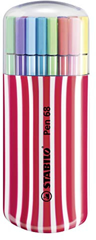 STABILO - Premium-Filzstift - Pen 68-20er Zebrui in beere