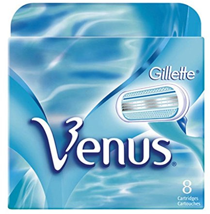 Auslaufmodell Gillette Venus Klingen, 8 Stück