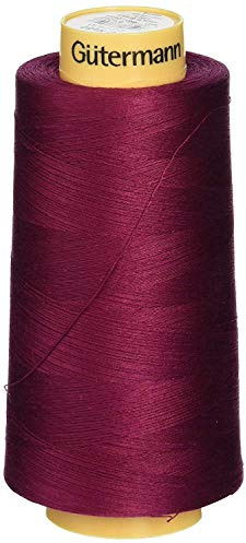 Gutermann Natural Cotton Thread Solids, 3281-Yard, Burgundy
