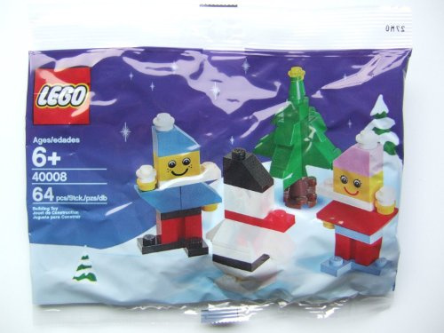 LEGO 40008 - Weihnachtsset mit Schneemann und Kind
