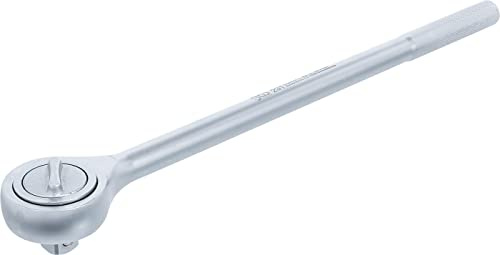 BGS 231 | Umschaltknarre | Abtrieb Außenvierkant 20 mm (3/4) | Länge 500 mm | Chrom-Vanadium-Stahl | Griff mit Rändelung