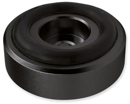 DynaVox 207272 Aluminium Gerätefüsse midi 4er-Set schwarz