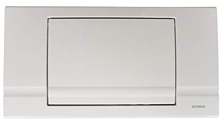 SCHWAB Betätigungsplatte RIVA Drückerplatte Start/Stopp weiß 229013 für UP182