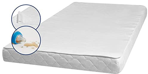 Playshoes 770211 Molton Betteinlage Kinderbett wasserdicht und atmungsaktiv, Oeko-Tex Standard 100, 50 x 70 cm