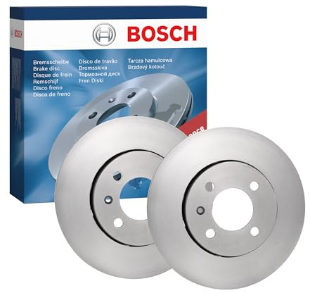 Bosch BD1606 Discos de freno, Eje delantero, certificación ECE-R90, 1 juego de 2 discos