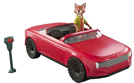 TOMY L70022EU - Zoomania Nicks Cabriolet Spielfigur, Multi