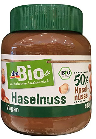 dmBio - Crema per nocciole, flacone da 400 g (confezione da 1)