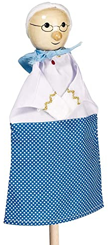 Goki 51990 - Handpuppe Großmutter