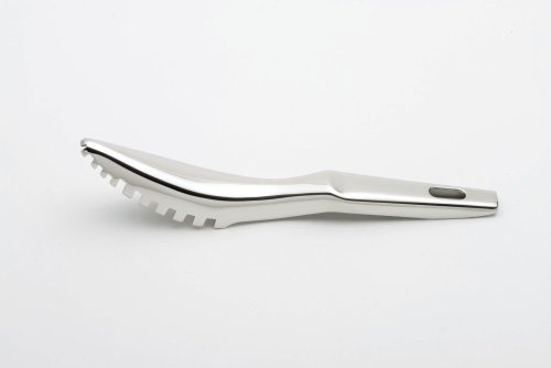 Weis Fischentschupper aus Edelstahl in der Farbe Silber, Maße: 18,8cm x 3cm x 3,8cm, 11995