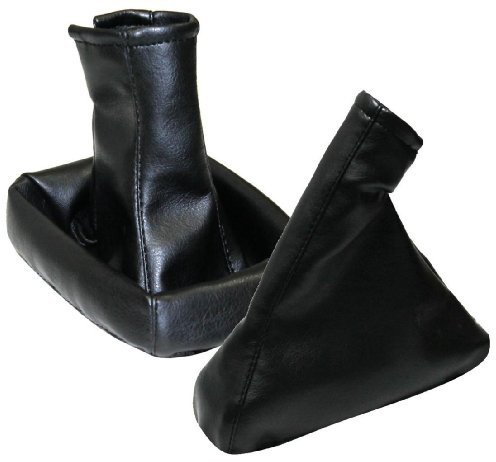 AERZETIX - Soufflet Levier de Vitesse Frein à Main Noir